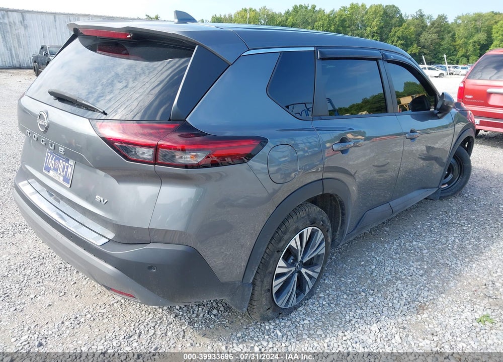 2022 NISSAN ROGUE SV FWD VIN: 5N1BT3BA2NC675387