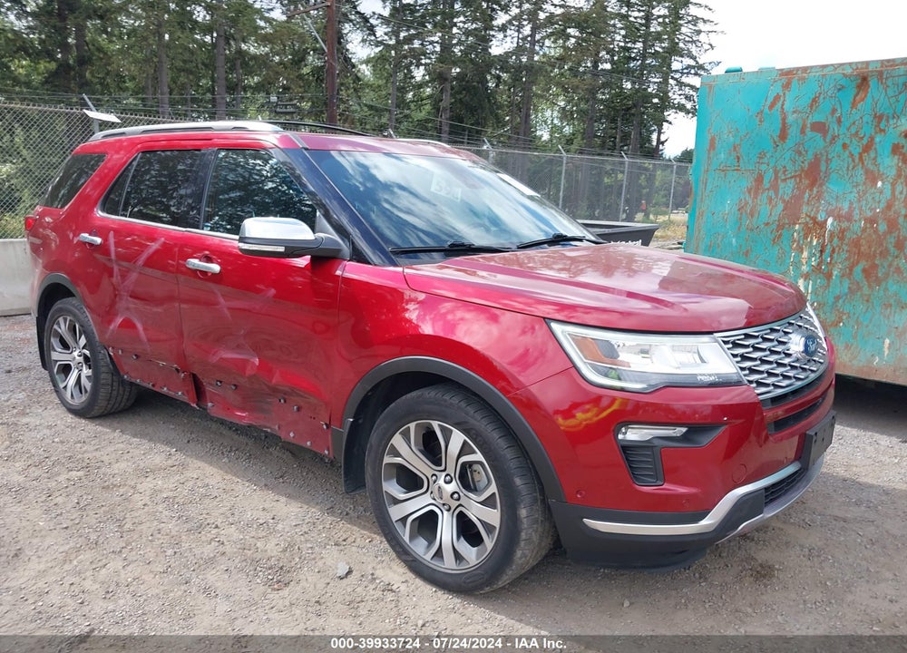 2018 FORD EXPLORER PLATINUM VIN: 1FM5K8HT8JGA32129