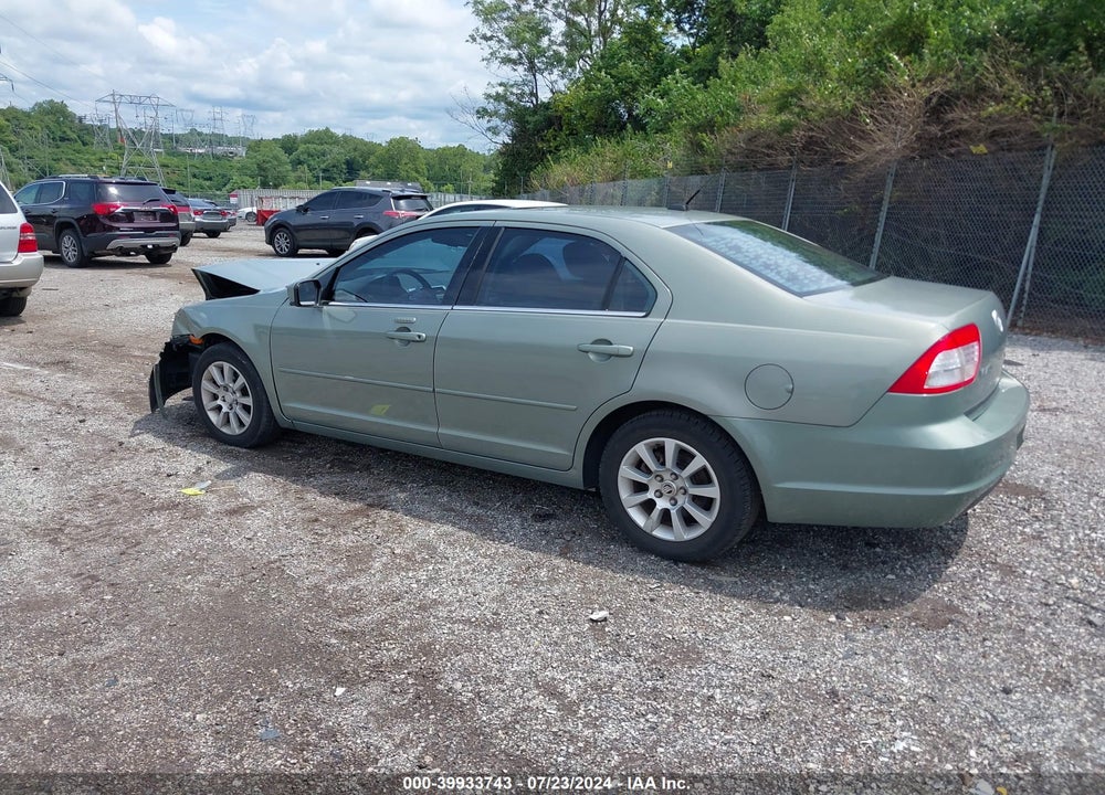 2009 MERCURY MILAN I4 VIN: 3MEHM07Z49R628523