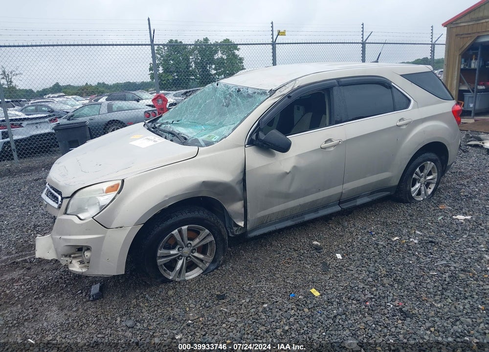 2011 CHEVROLET EQUINOX LS VIN: 2CNFLCEC1B6359207