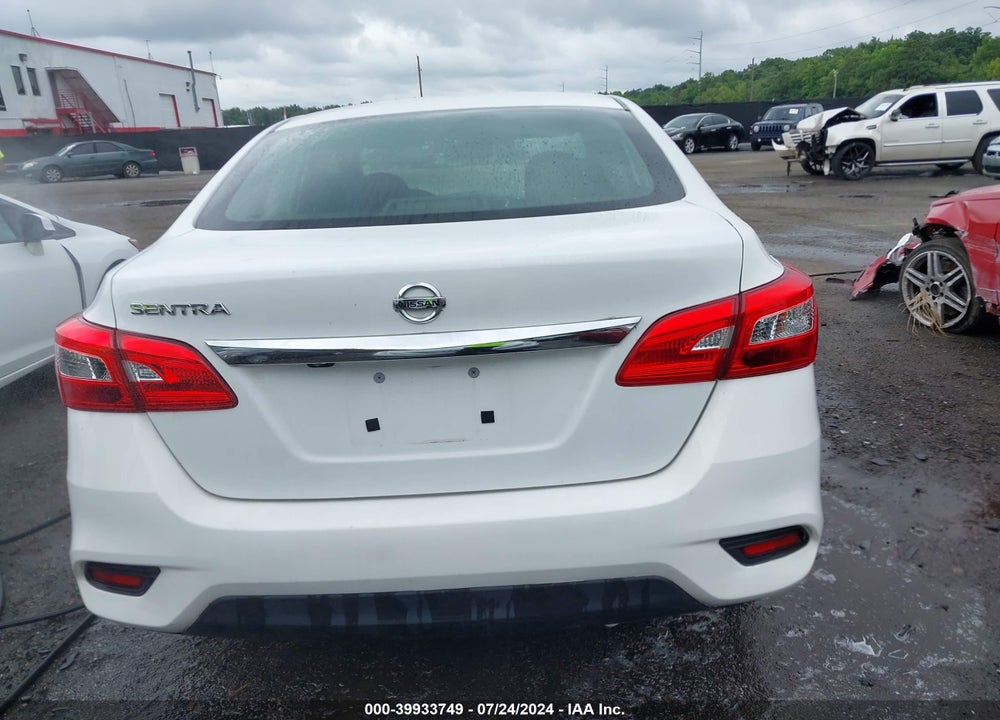 2018 NISSAN SENTRA S VIN: 3N1AB7AP7JY331848
