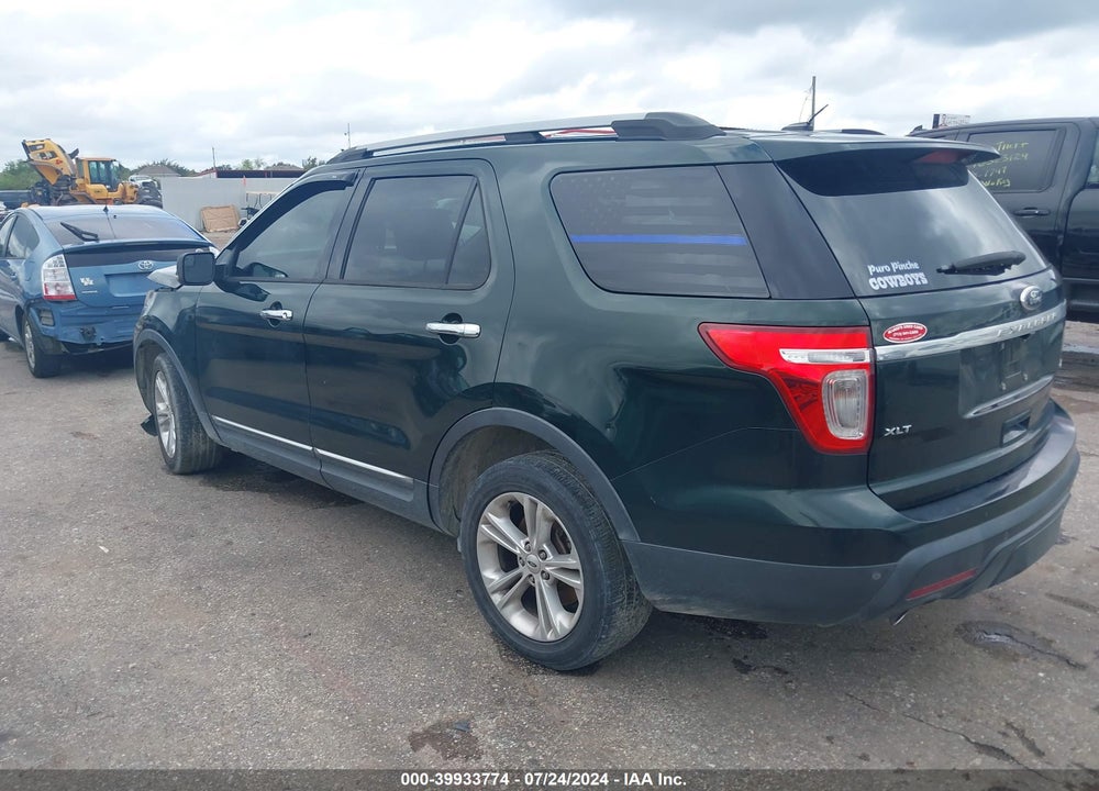 2013 FORD EXPLORER XLT VIN: 1FM5K7D85DGA25011