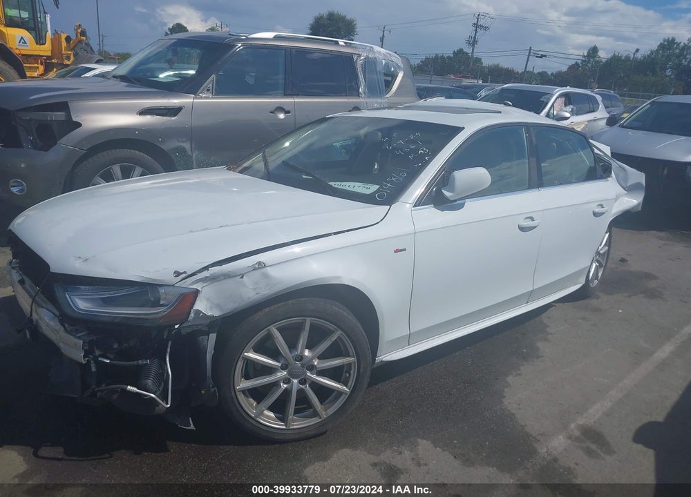 2015 AUDI A4 2.0T PREMIUM VIN: WAUFFAFL9FN014861