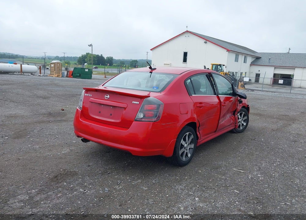 2012 NISSAN SENTRA 2.0 SR VIN: 3N1AB6AP6CL717932