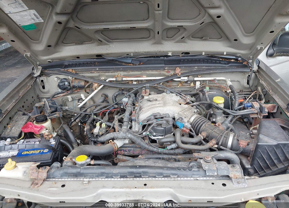 2002 NISSAN FRONTIER XE-V6 VIN: 1N6ED27Y02C357758