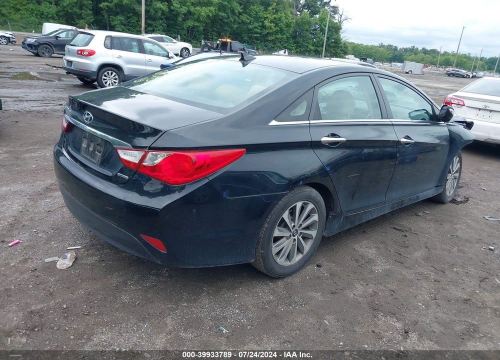 2014 HYUNDAI SONATA LIMITED VIN: 5NPEC4AC5EH897081