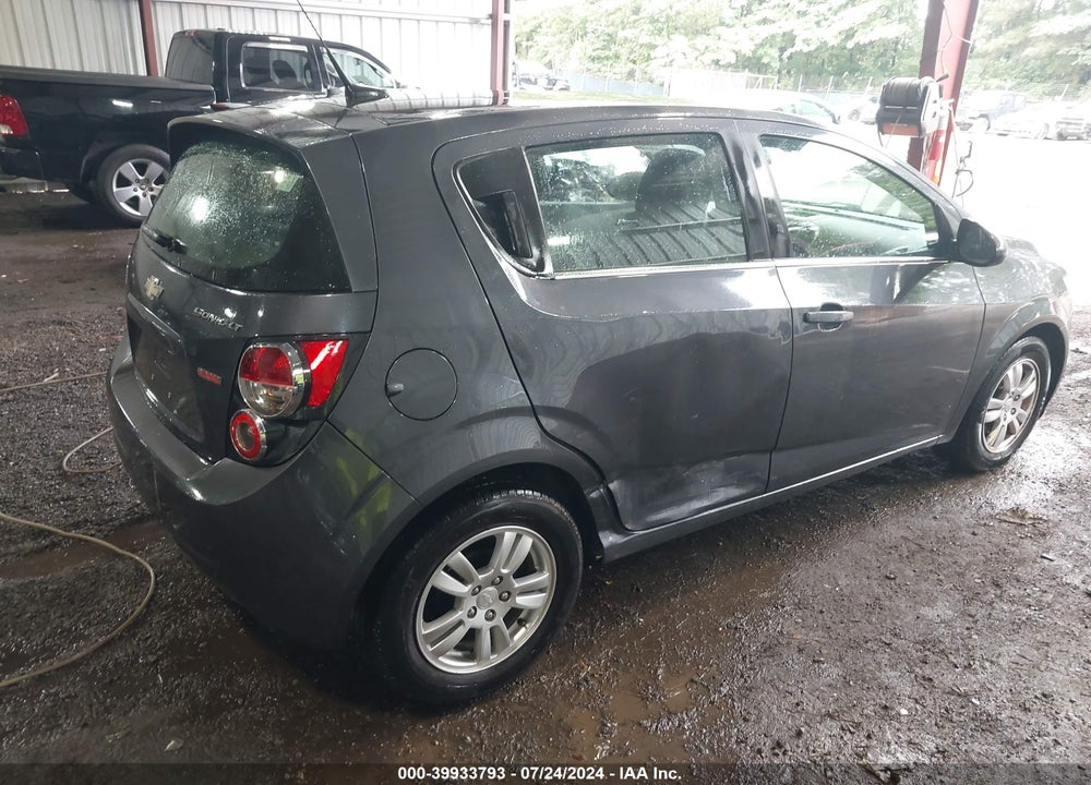 2013 CHEVROLET SONIC LT AUTO VIN: 1G1JC6SB8D4184060