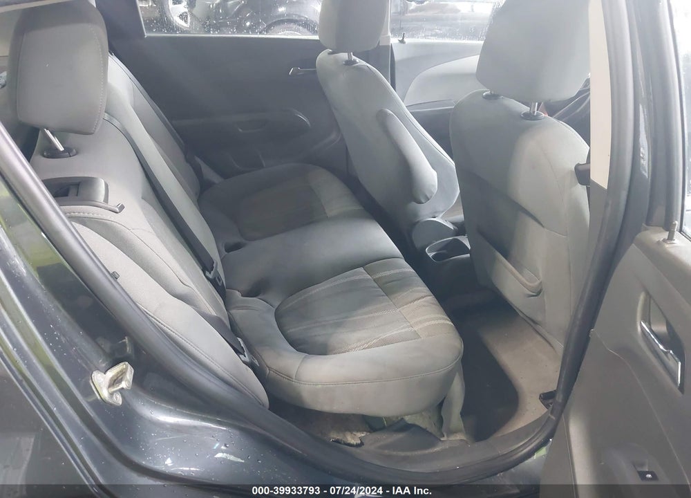 2013 CHEVROLET SONIC LT AUTO VIN: 1G1JC6SB8D4184060