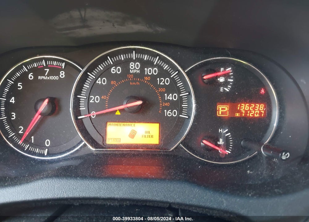 2010 NISSAN MAXIMA 3.5 SV VIN: 1N4AA5AP1AC850977