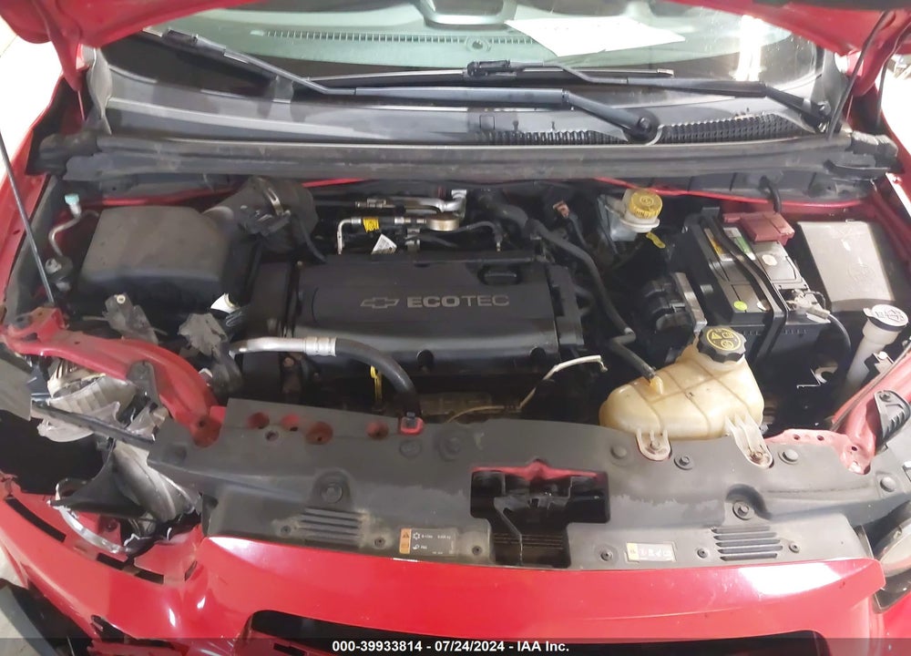 2014 CHEVROLET SONIC LT AUTO VIN: 1G1JC5SH6E4217072