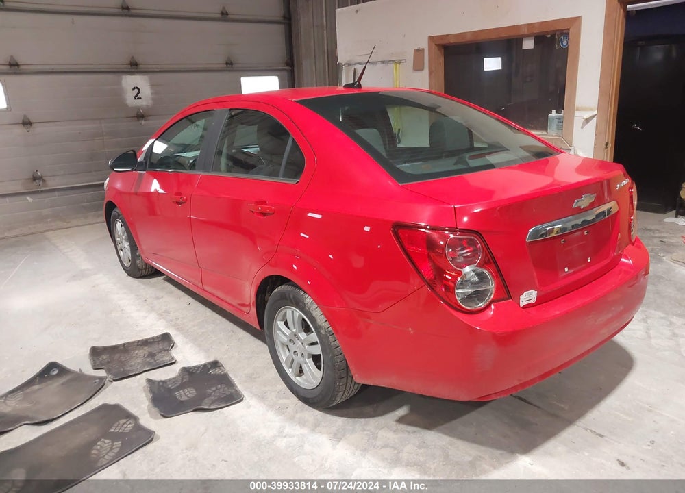 2014 CHEVROLET SONIC LT AUTO VIN: 1G1JC5SH6E4217072