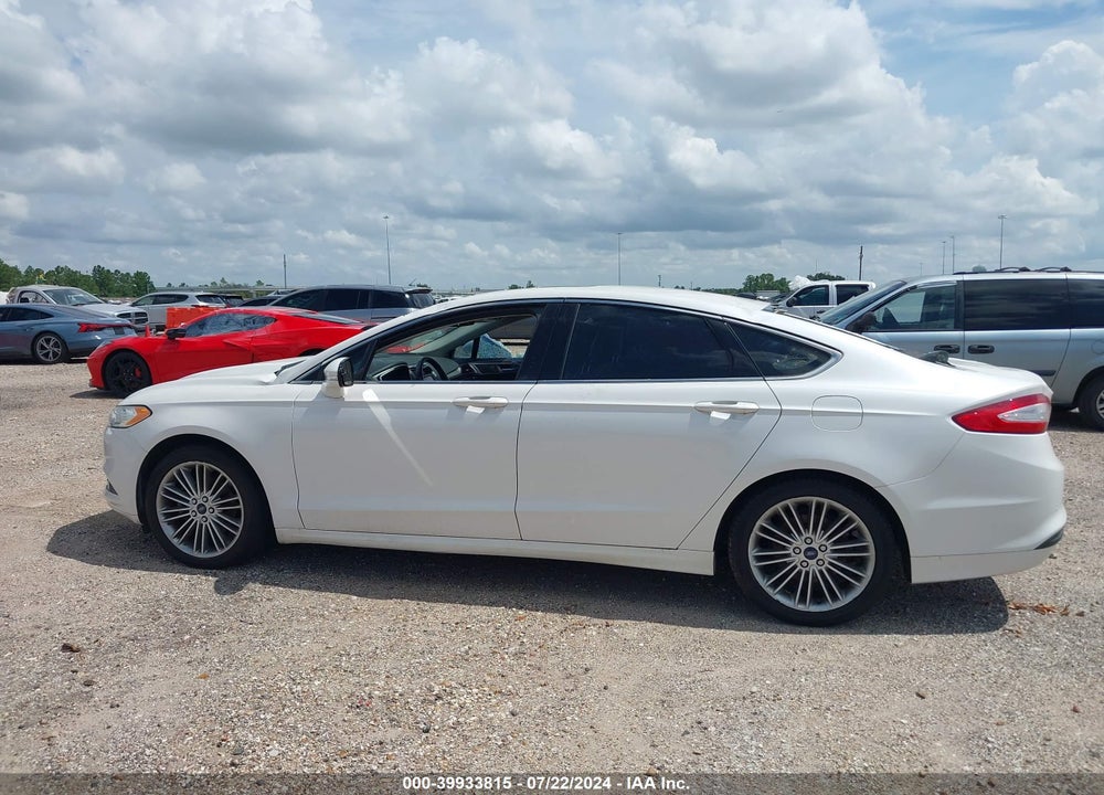2014 FORD FUSION SE VIN: 3FA6P0HD8ER163392