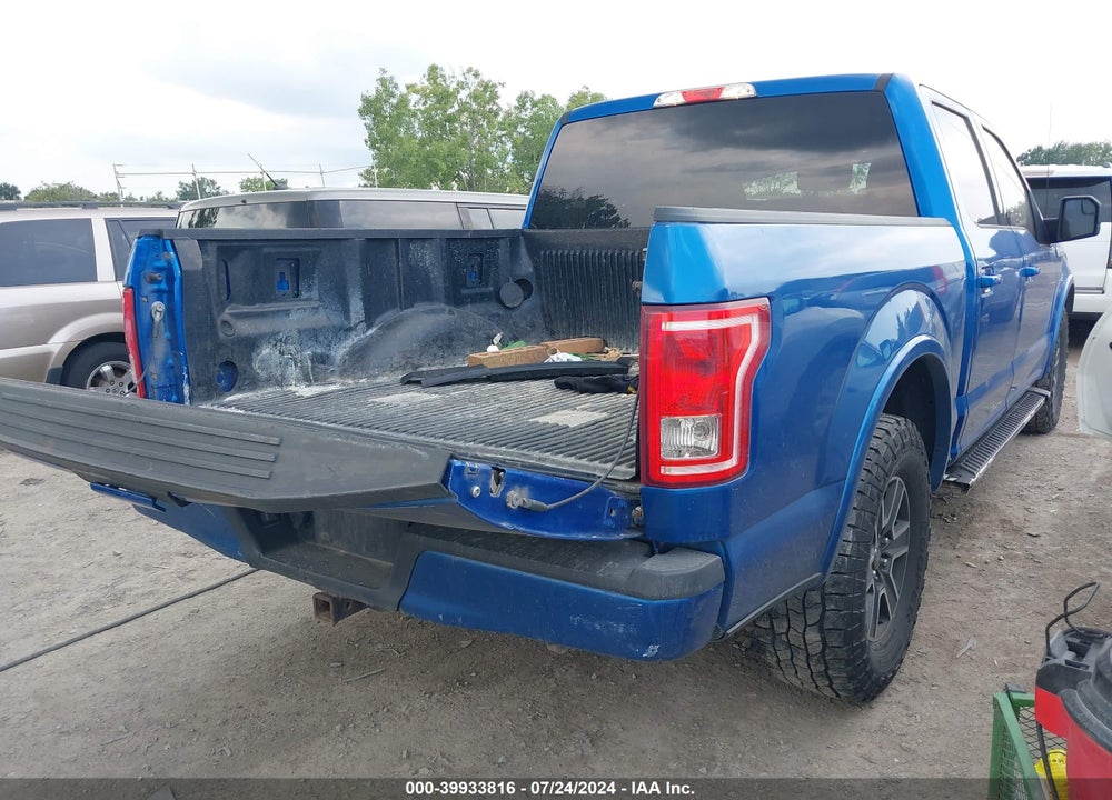2015 FORD F-150 XLT VIN: 1FTEW1EF6FFA38183