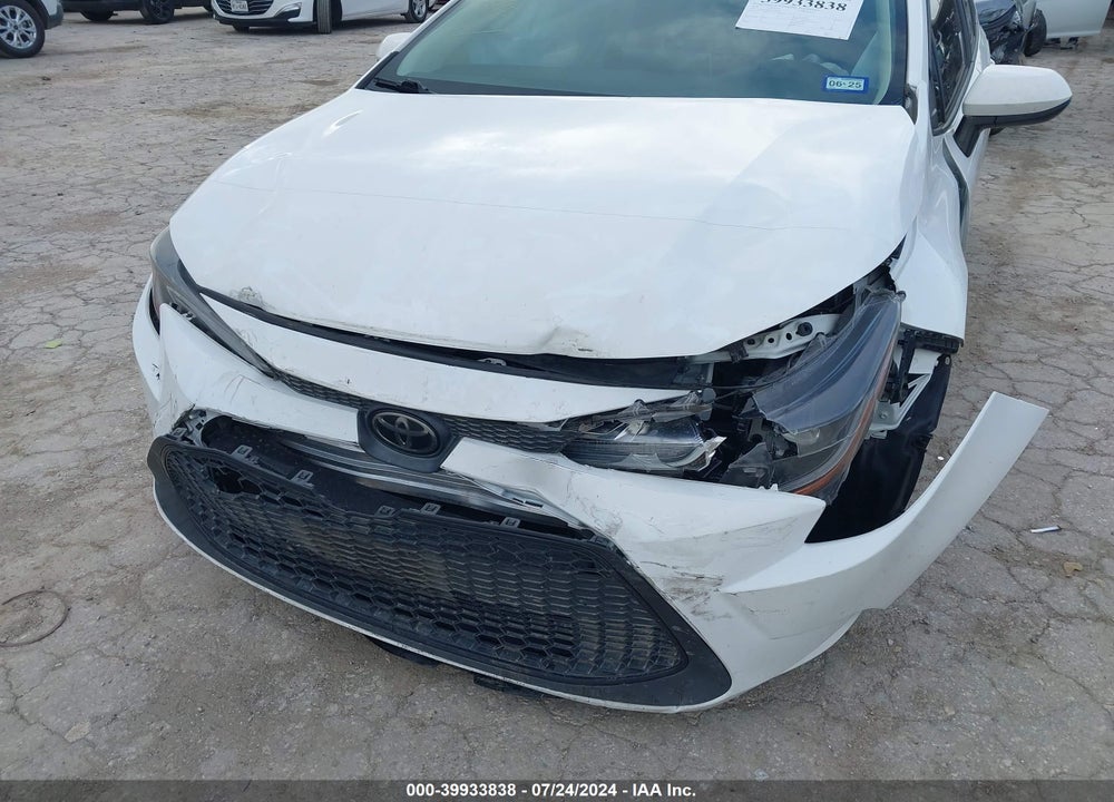 2020 TOYOTA COROLLA LE VIN: 5YFEPRAE8LP141862