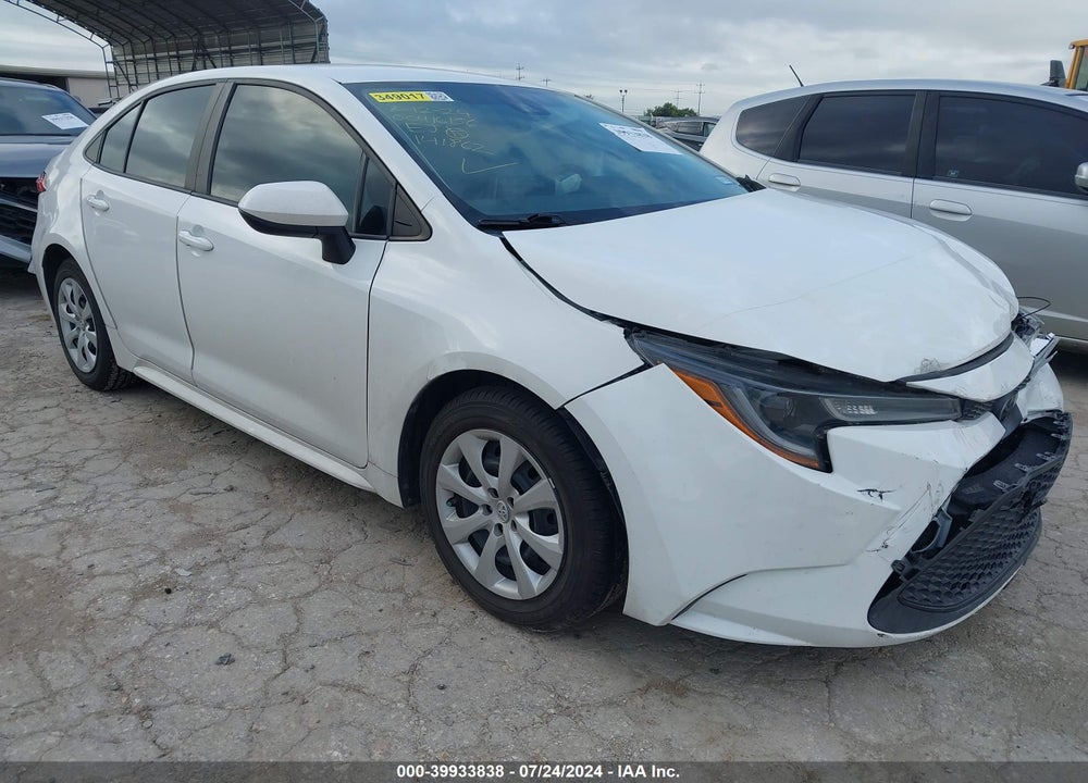 2020 TOYOTA COROLLA LE VIN: 5YFEPRAE8LP141862