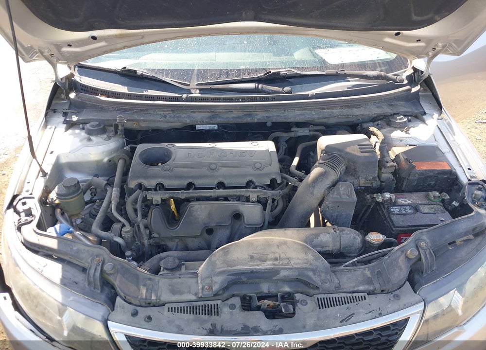 2012 KIA FORTE VIN: KNAFU4A24C5625639