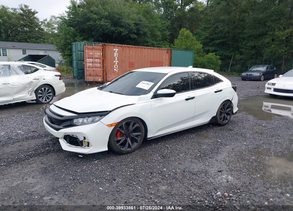 2019 HONDA CIVIC SPORT VIN: SHHFK7G47KU201547
