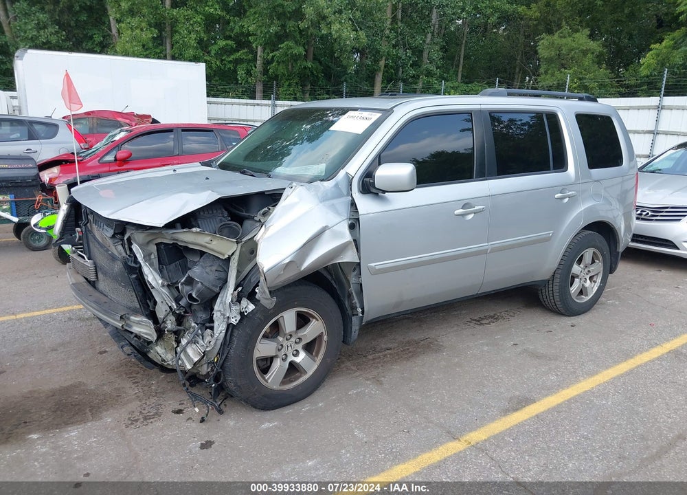2010 HONDA PILOT EX-L VIN: 5FNYF3H60AB008355