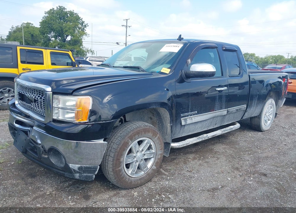 2011 GMC SIERRA 1500 SLE VIN: 1GTR2VE34BZ293904