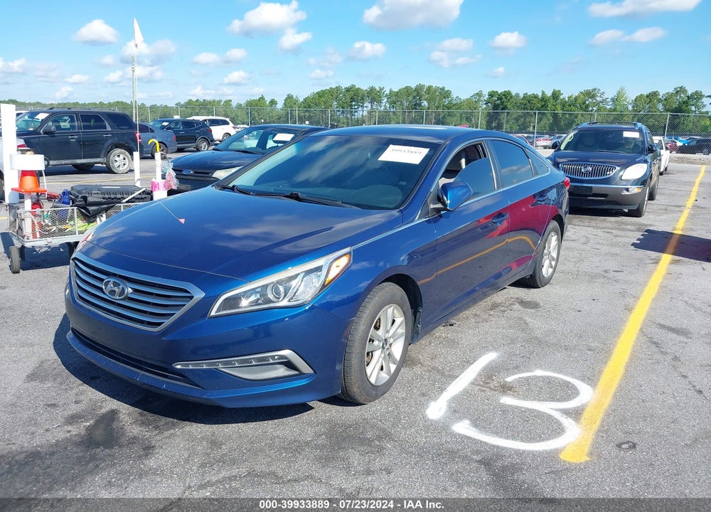 2015 HYUNDAI SONATA SE VIN: 5NPE24AF4FH140140