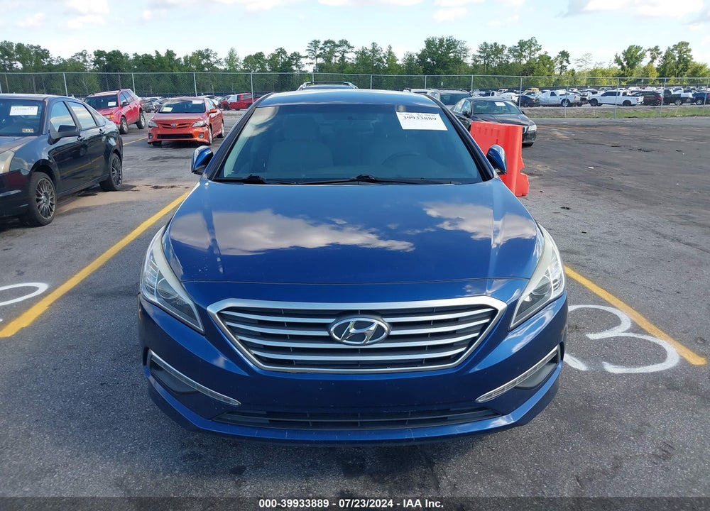 2015 HYUNDAI SONATA SE VIN: 5NPE24AF4FH140140