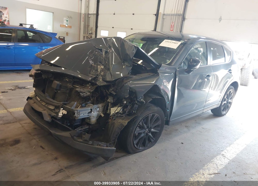2022 MAZDA CX-5 2.5 S CARBON EDITION VIN: JM3KFBCMXN0539354
