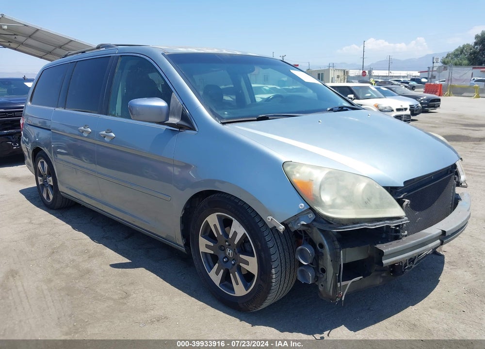 2006 HONDA ODYSSEY TOURING VIN: 5FNRL38856B008616