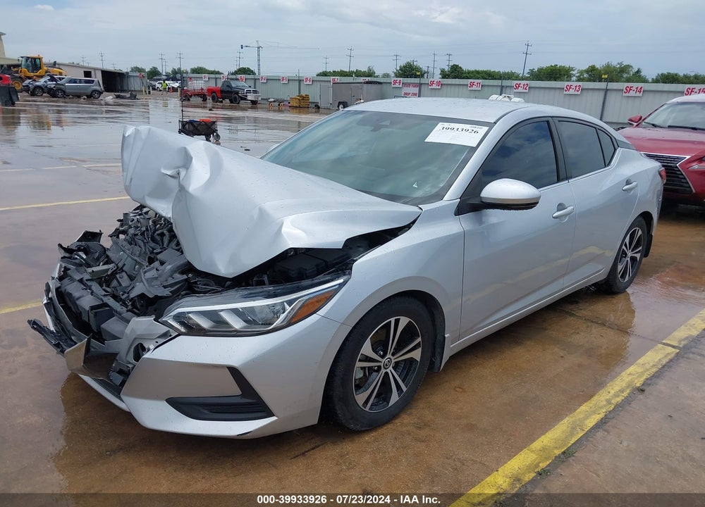 2020 NISSAN SENTRA SV XTRONIC CVT VIN: 3N1AB8CV1LY255886