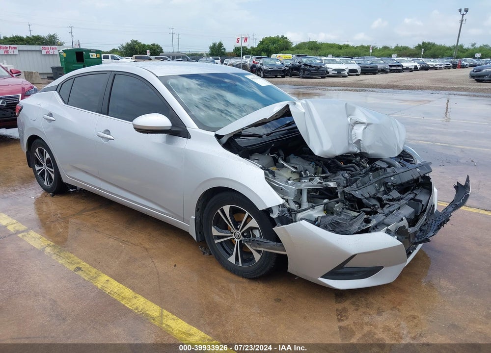 2020 NISSAN SENTRA SV XTRONIC CVT VIN: 3N1AB8CV1LY255886