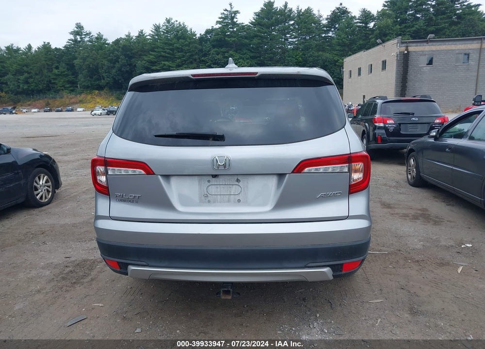 2019 HONDA PILOT EX-L VIN: 5FNYF6H51KB082331