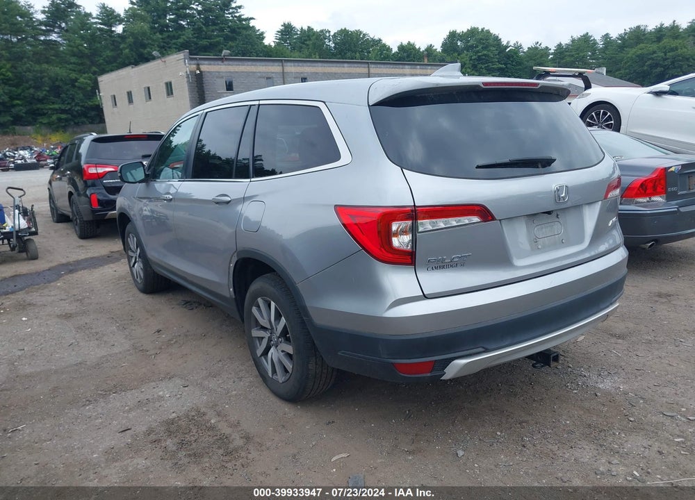 2019 HONDA PILOT EX-L VIN: 5FNYF6H51KB082331