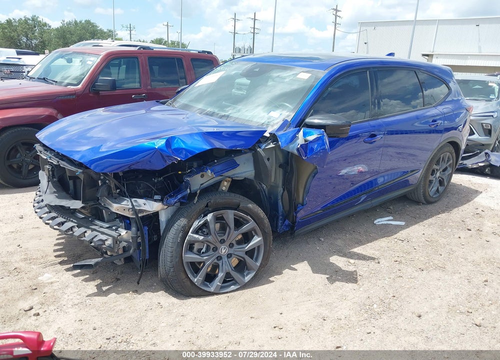 2023 ACURA MDX A-SPEC VIN: 5J8YE1H05PL031236