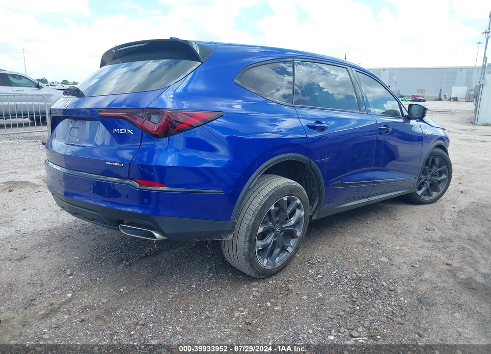 2023 ACURA MDX A-SPEC VIN: 5J8YE1H05PL031236