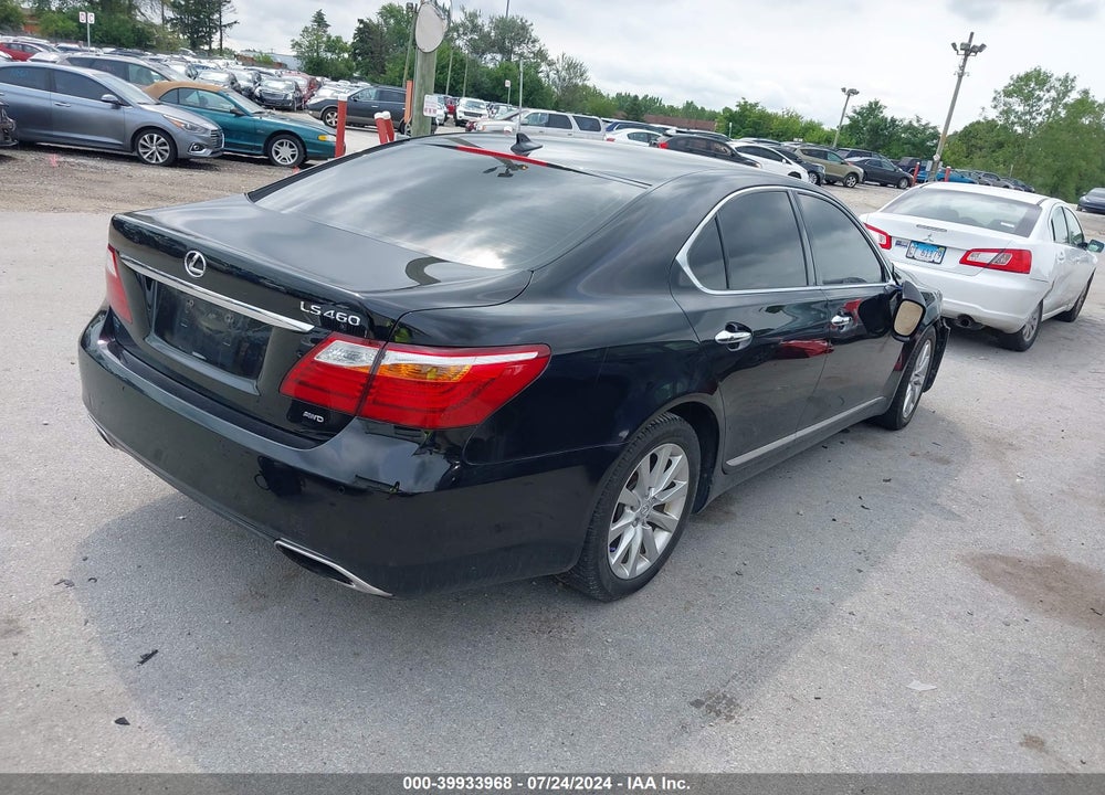2012 LEXUS LS 460 VIN: JTHCL5EF5C5012696