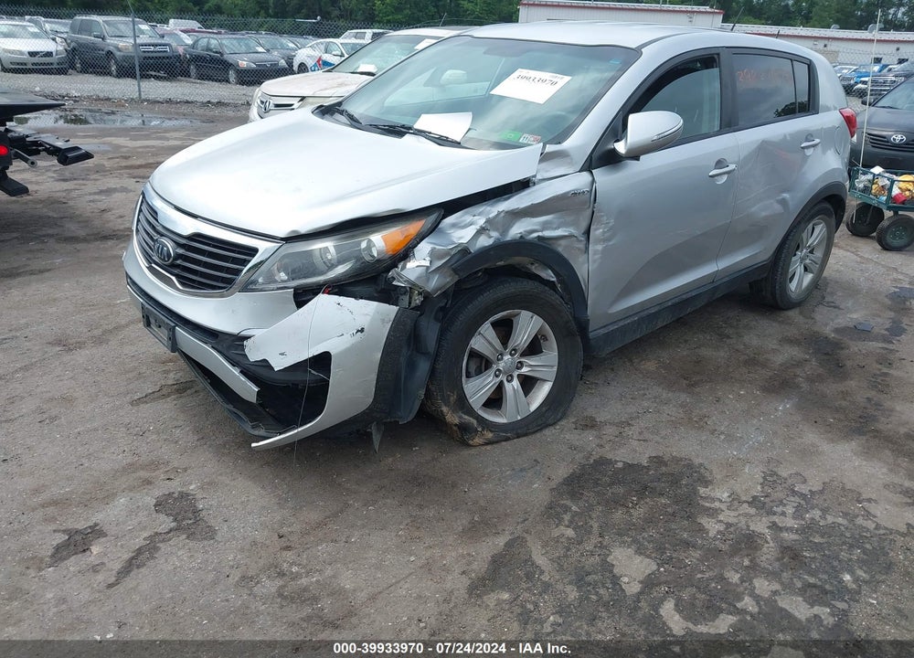 2013 KIA SPORTAGE LX VIN: KNDPBCA28D7371074