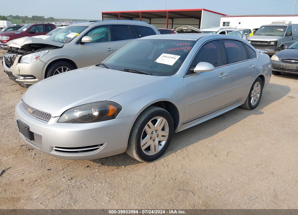 2013 CHEVROLET IMPALA LT VIN: 2G1WG5E33D1138026