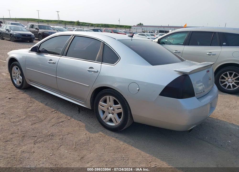 2013 CHEVROLET IMPALA LT VIN: 2G1WG5E33D1138026