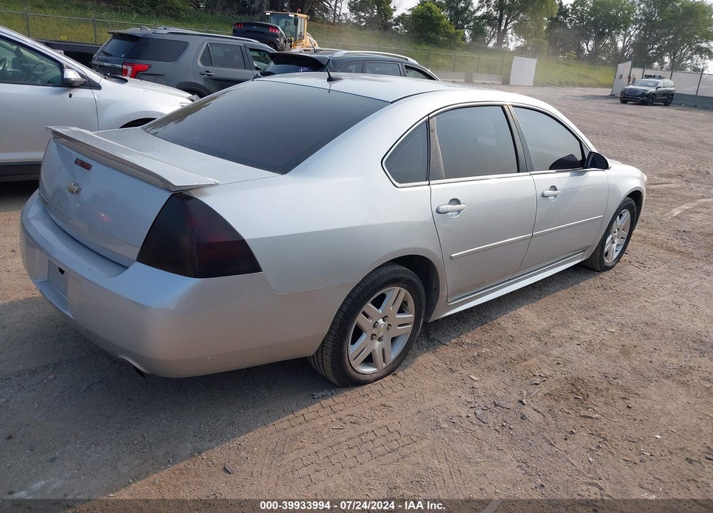 2013 CHEVROLET IMPALA LT VIN: 2G1WG5E33D1138026