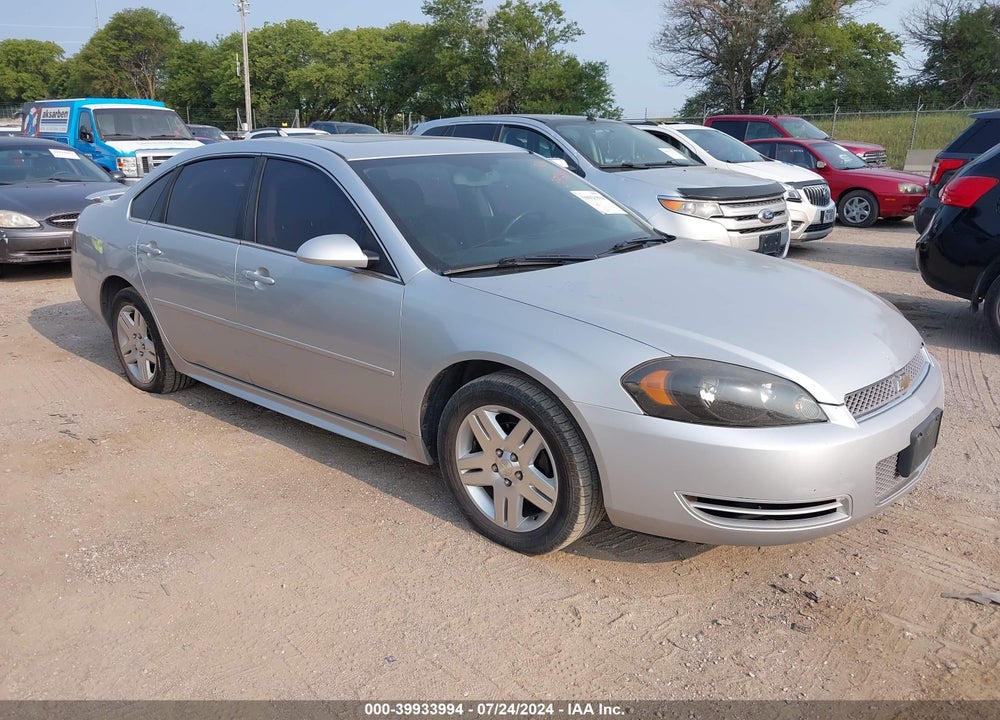 2013 CHEVROLET IMPALA LT VIN: 2G1WG5E33D1138026