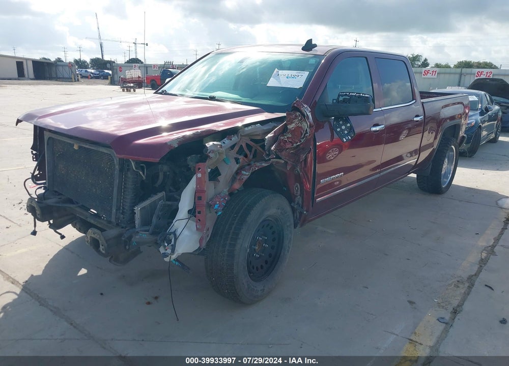 2015 GMC SIERRA 1500 SLT VIN: 3GTP1VEC2FG142947
