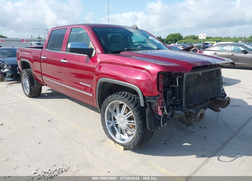 2015 GMC SIERRA 1500 SLT VIN: 3GTP1VEC2FG142947