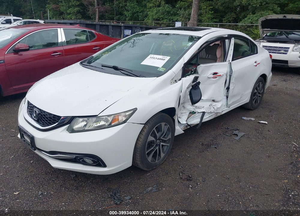 2013 HONDA CIVIC EX-L VIN: 19XFB2F92DE213776