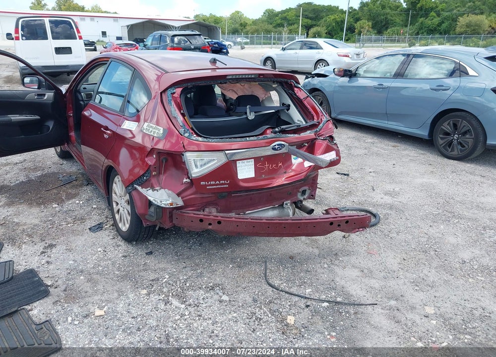 2010 SUBARU IMPREZA 2.5I PREMIUM VIN: JF1GH6B61AH823024