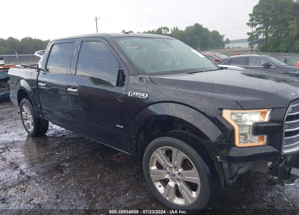 2016 FORD F-150 LIMITED VIN: 1FTEW1EGXGFD54261