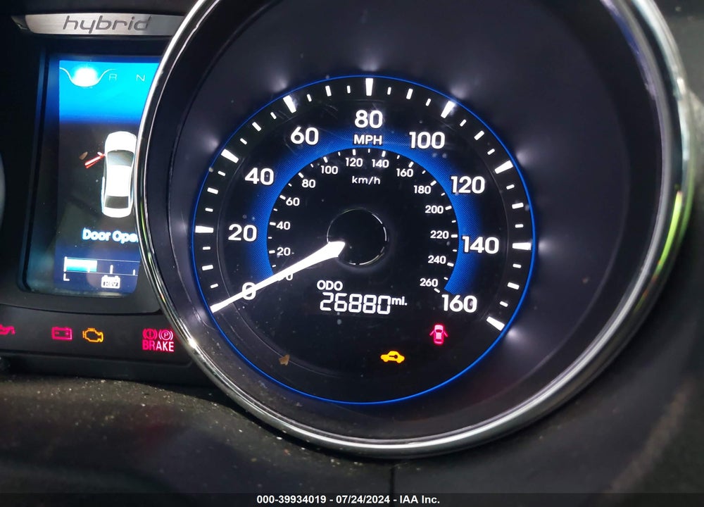 2015 HYUNDAI SONATA HYBRID VIN: KMHEC4A49FA134445