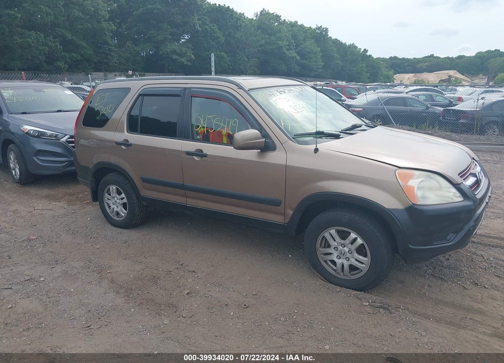 2002 HONDA CR-V EX VIN: JHLRD788X2C035843