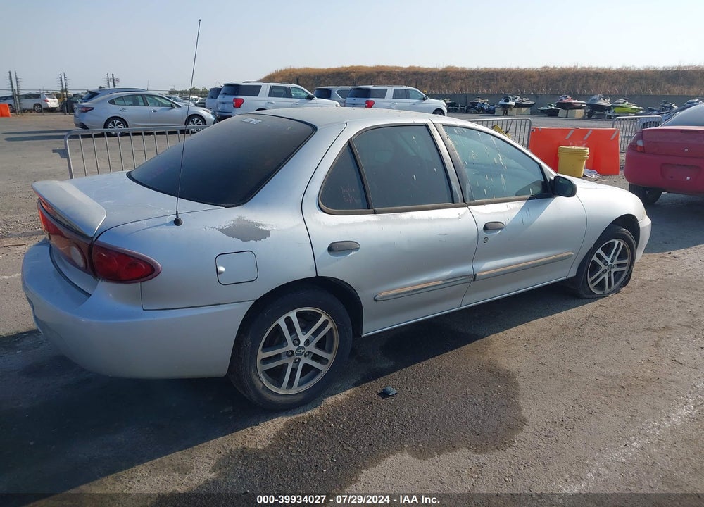 2004 CHEVROLET CAVALIER VIN: 1G1JC52F547311844