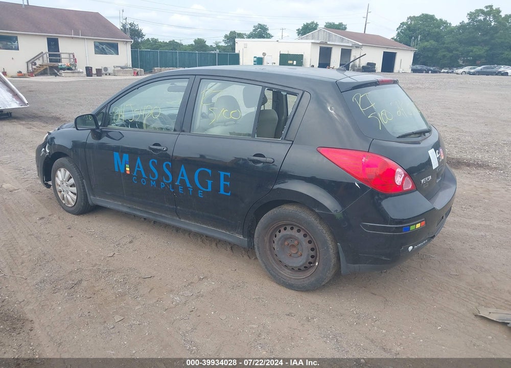 2008 NISSAN VERSA VIN: 3N1BC13E08L397000