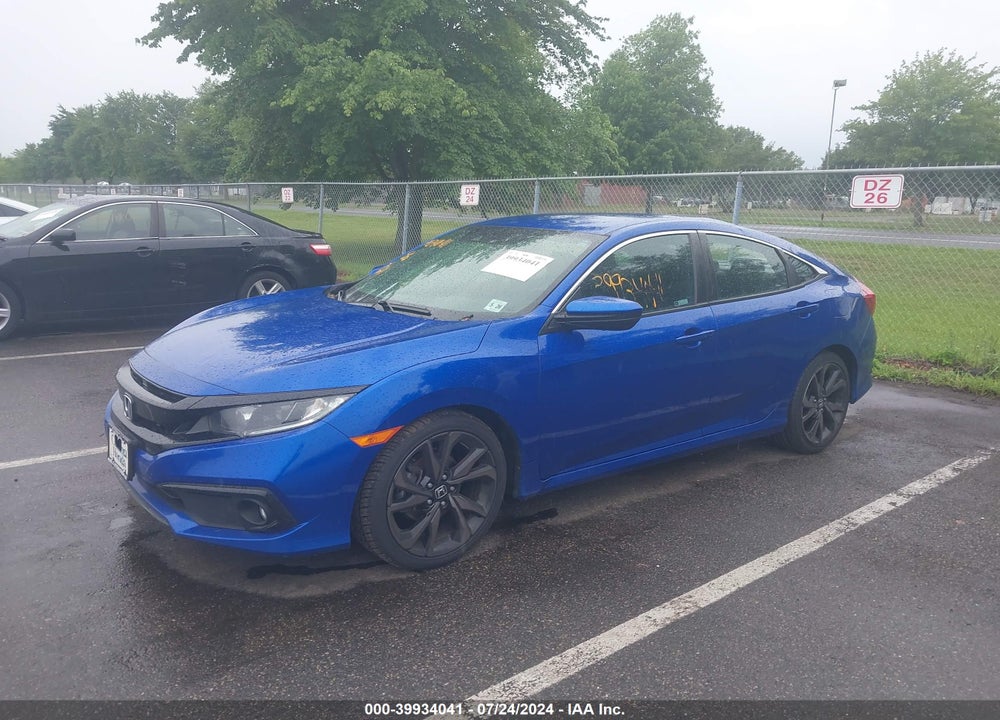 2021 HONDA CIVIC SPORT VIN: 19XFC2F81ME201221