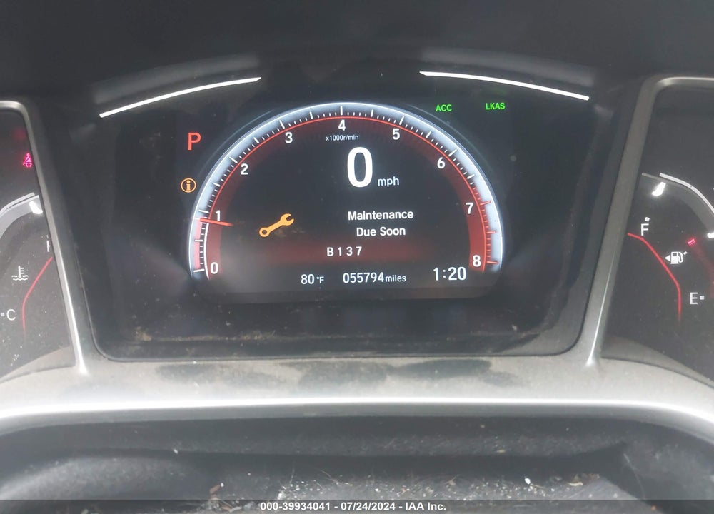 2021 HONDA CIVIC SPORT VIN: 19XFC2F81ME201221